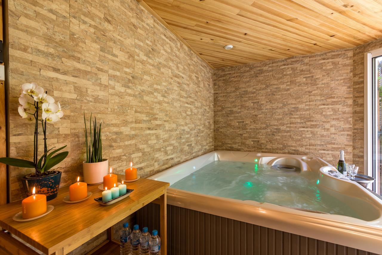 Sauna - Jacuzzi - 100% Privé - L'Estantada Linxe Exterior foto